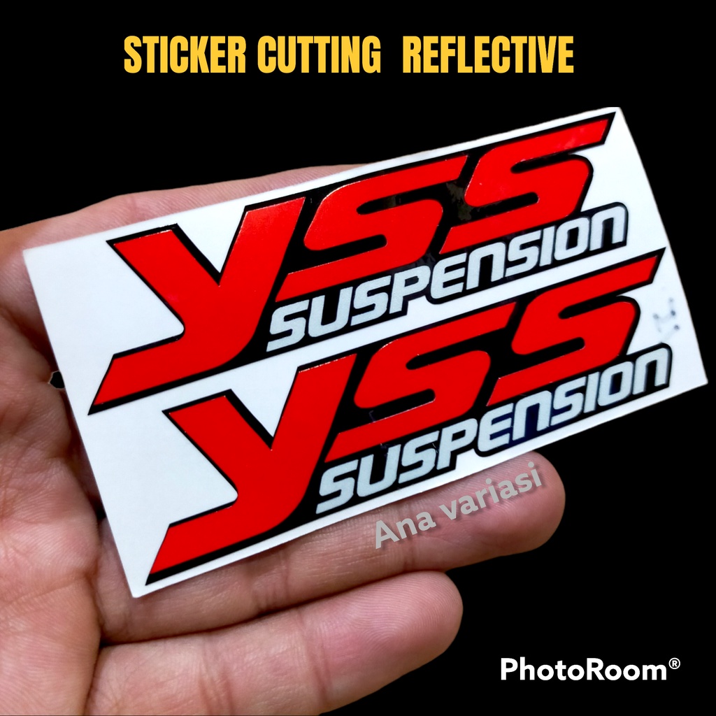 Jual STICKER CUTTING YSS SUSPENSON STICKER CUTTING YSS REFLECTIVE HARGA ...