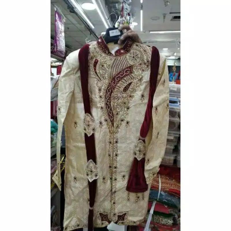 Jual sherwani cowok lengkap baju india laki laki baju india cowok jippa ...