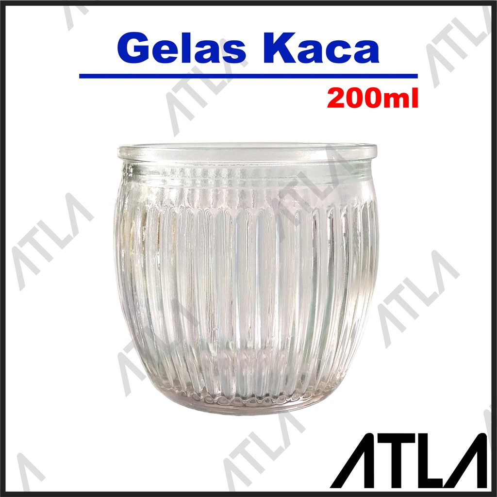 Jual Gelas Kaca KIG ISJ-3A 200 ml Jar Pudding Minum Cup Panacota Mini ...