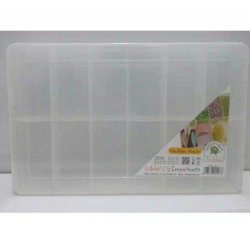 Jual Kotak Perkakas 12 Sekat Green Leaf 1417 / Box Container ...