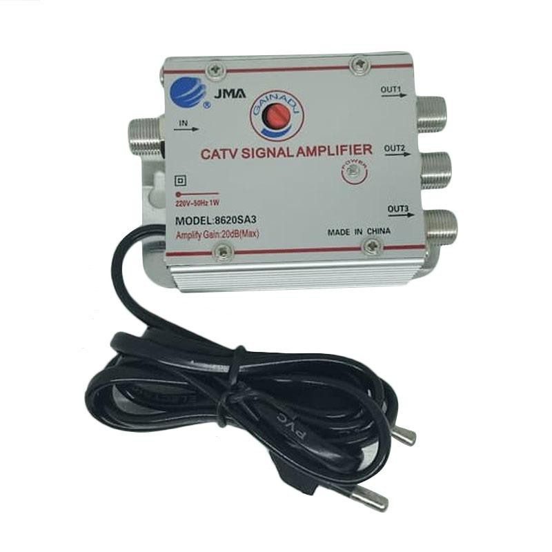 Jual CATV Signal Amplifier JMA 3 Way Penguat Sinyal TV Shopee Indonesia