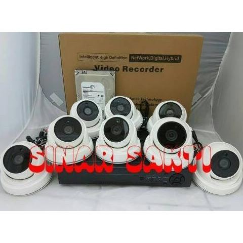 Jual Murah Paket Cctv 8 Camera Full HD 3MP ( Komplit Tinggal Pasang ...