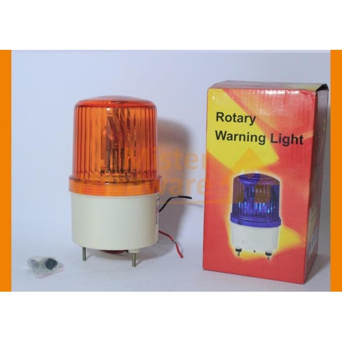 Jual Lampu Rotari Warning Light Rotary LTE-1103 AC-220V / DC 12V BLUE ...