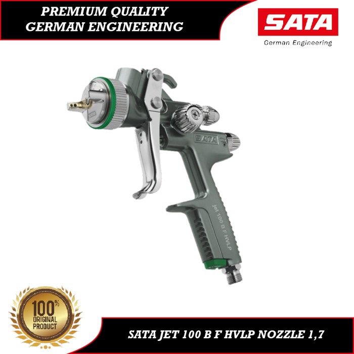 Jual SATA Jet 100 B F HVLP Nozzle 1,7 Premium Spray Gun Shopee Indonesia
