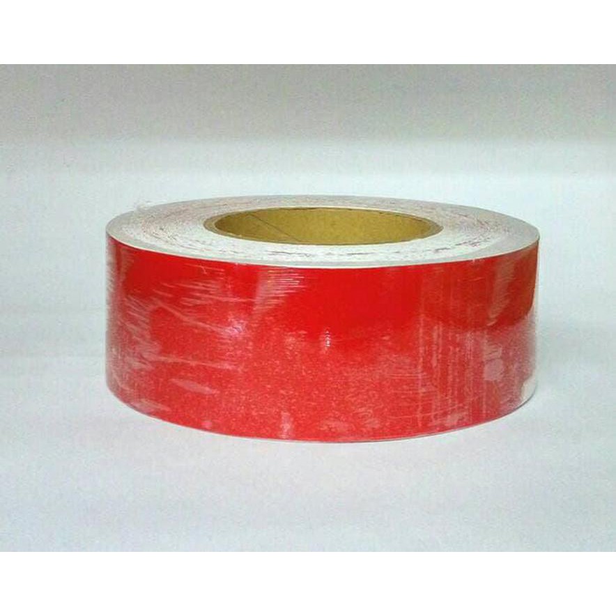 Jual 3m scotchlite 610 reflective material RED 2