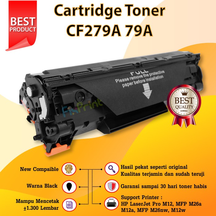 2 Cartucce Toner Compatibili HP 79A CF279A Per LaserJet Pro M12w M12a M26a - Alta Resa 1000 Pagine - Foto 7