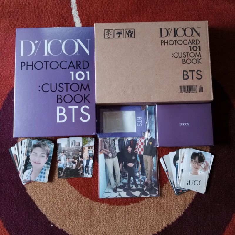 Jual Ready Stock Bts Dicon 101 Photocard Custom Book Jungkook V Rm