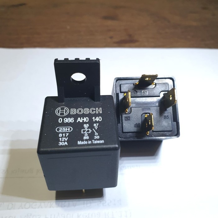 Jual Original BOSCH Relay 12 Volt 30A 12V 4 Pin 4P Kaki Untuk Mobil ...