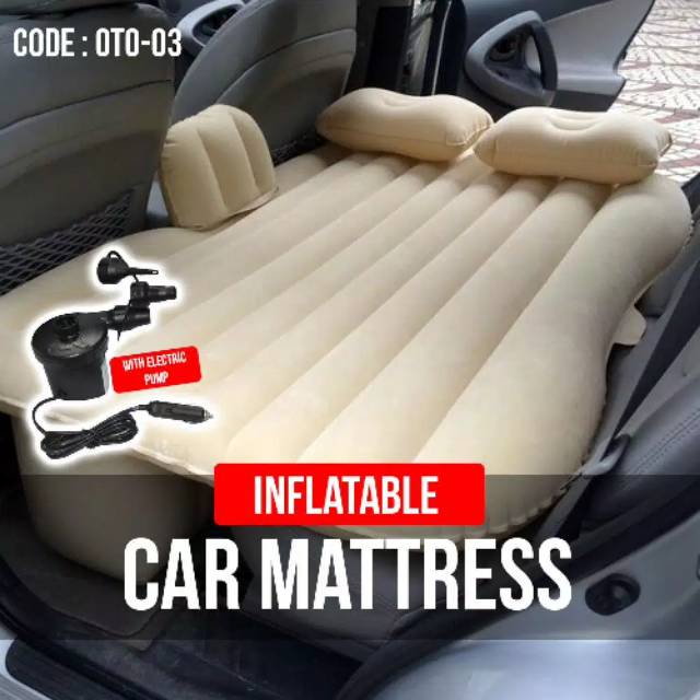Jual Kasur Mobil Inflatable Smart Car Bed + Free Pompa/RJYS800 Shopee