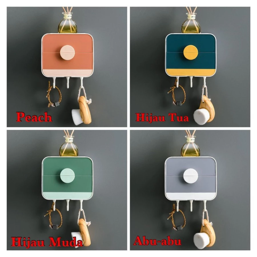 [UNIK88] JS2102 Rak Dinding Gantung Serbaguna Kamar Tidur Kamar Mandi | AutoStock
