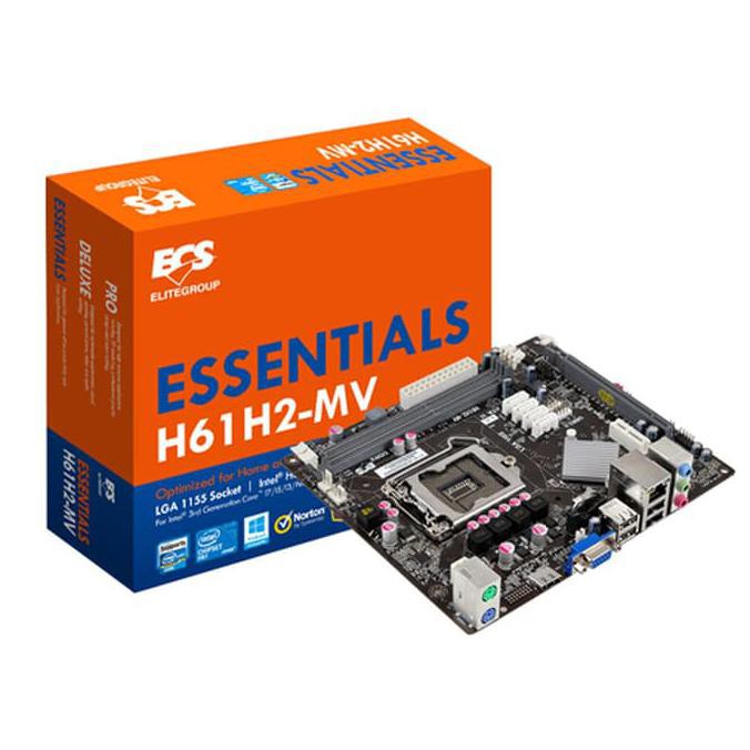 Jual ECS H61H2-MV SOCKET 1155 - GARANSI RESMI 5 TAHUN | Shopee Indonesia