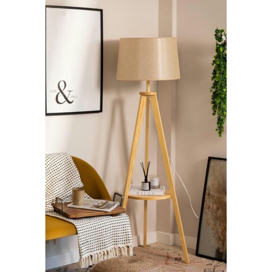 Jual Lampu hias Lampu Tidur Lampu Lantai Ripod Dg rak Buku PROMO Stend ...