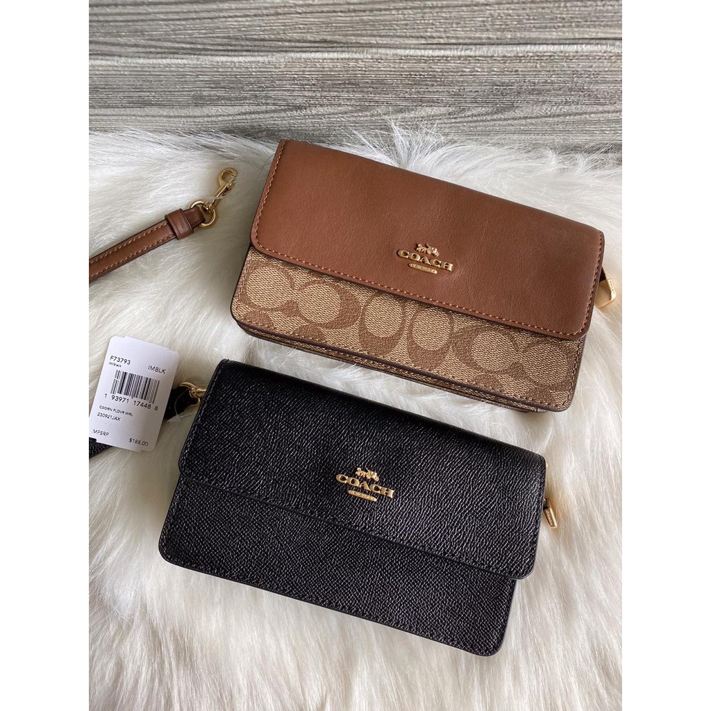 Coach store foldover wristlet