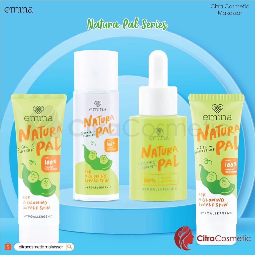 Jual ️CitraCosmetic ️ Emina Natural Pal Series Splash Serum Toner
