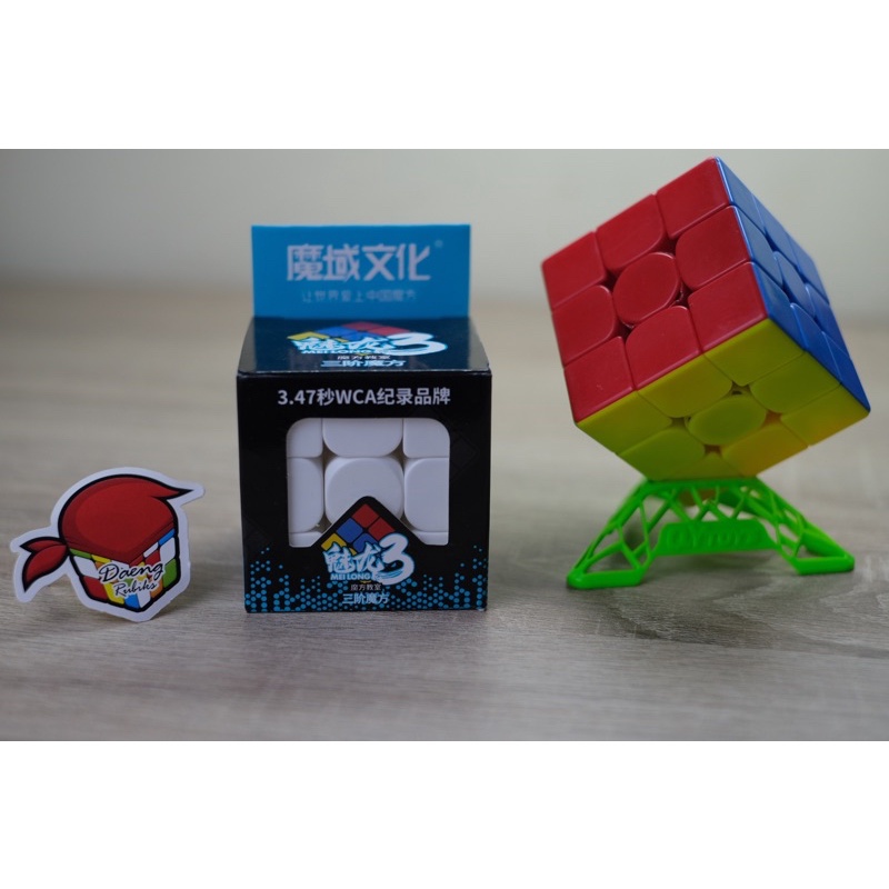 Jual CUBE 3x3 MEILONG MAGIC CUBE STICKERLESS | Shopee Indonesia