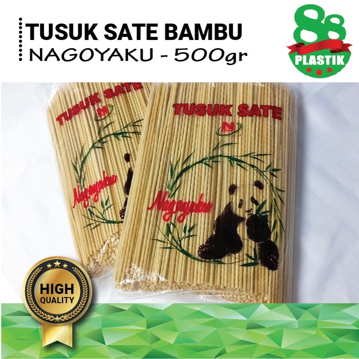 Jual Tusuk Sate Bambu Nagoyaku 500 Gr [ 1 Dus 30kg 60pack