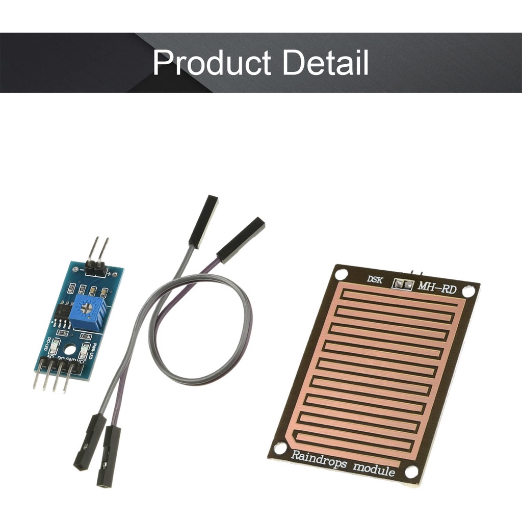 Jual Modul Sensor Hujan Raindrops Detector Raindrops Sensor Module ...