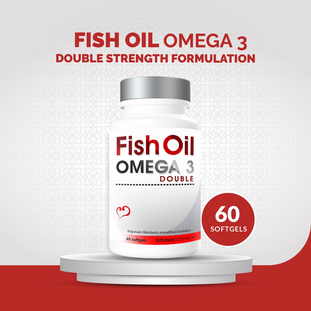 Jual Treelains Fish Oil Omega 3 Double 1000mg (60 Softgels) Shopee