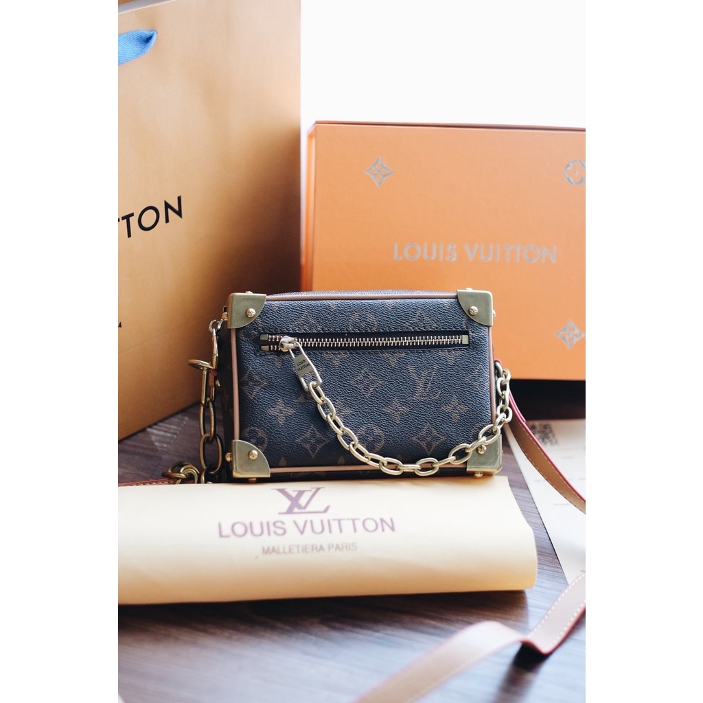 Louis Vuitton Mini Soft Trunk Monogram Legacy Brown untuk Pria