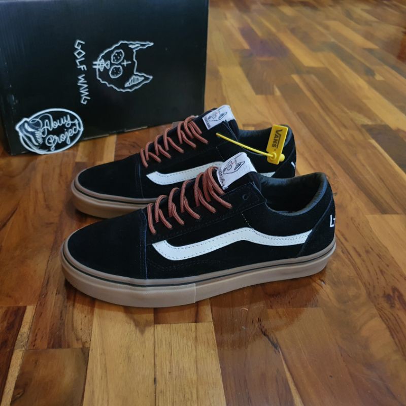 Golf wang best sale syndicate vans black