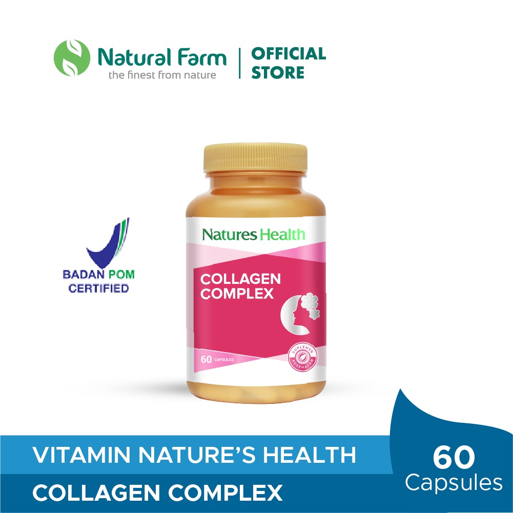 Jual Natures Health Collagen Complex - 60 Capsules | Shopee Indonesia