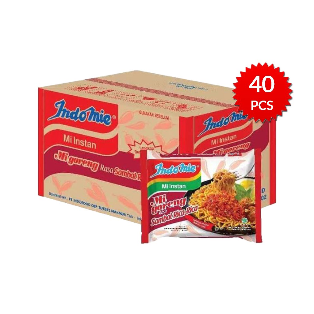 Jual [1 DOS isi 40pcs] INDOMIE Goreng All Varian | Kemasan Praktis