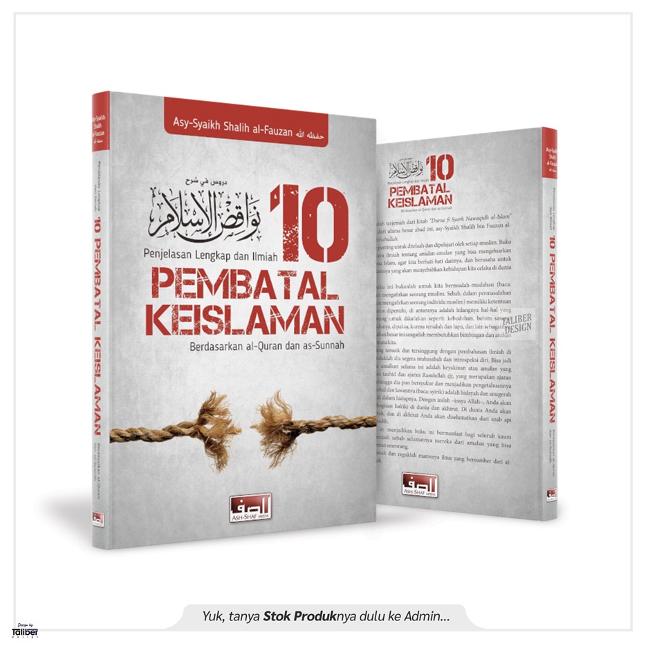 Jual Buku Penjelasan Lengkap Dan Ilmiyah 10 Pembatal Keislaman | Shopee ...