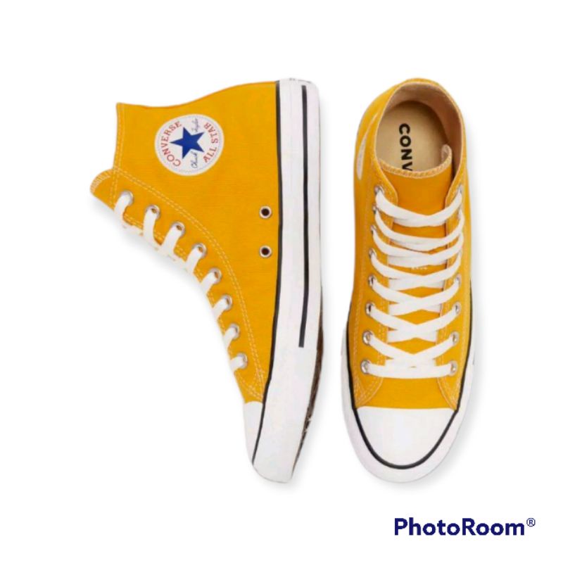 Jual Converse All Star Sepatu Boot Model Clasik Warna Kuning Size ...