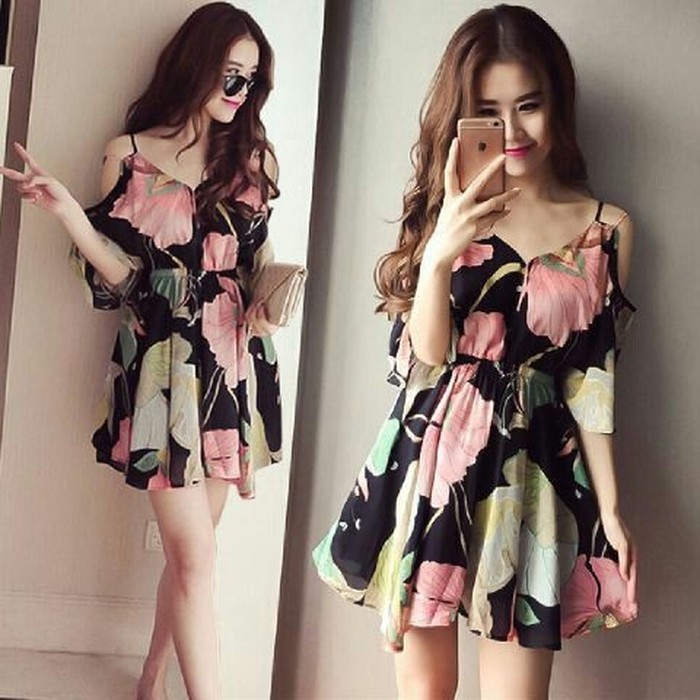 Dress korea shopee sales