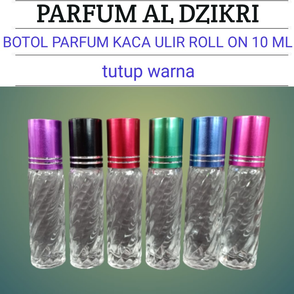 Jual BOTOL PARFUM KACA MODEL ULIR TERLARIS 10ML | Shopee Indonesia