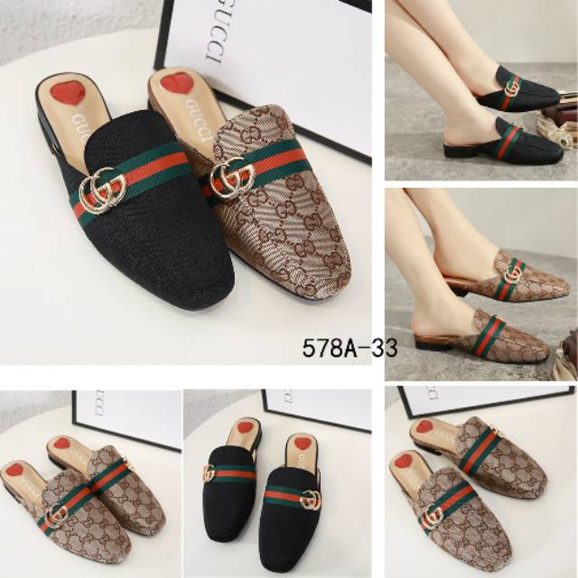 Harga flat shoes gucci store