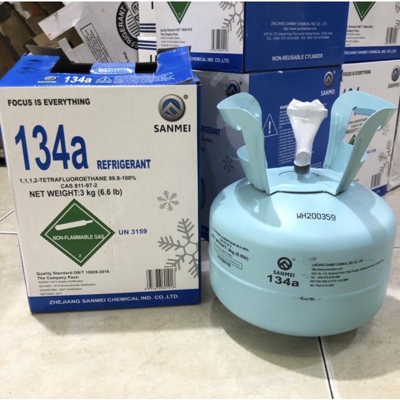 Jual Sanmei Freon R134a Tabung 3Kg | Shopee Indonesia