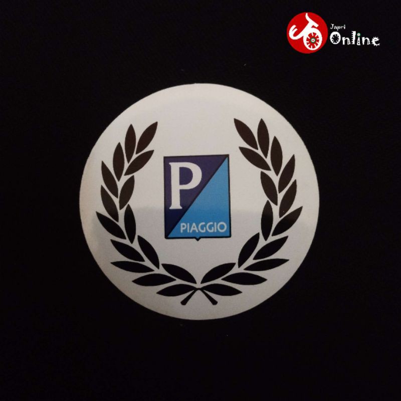 Jual Stiker Sticker Motor Vespa FredPerry Putih 017 | Shopee Indonesia