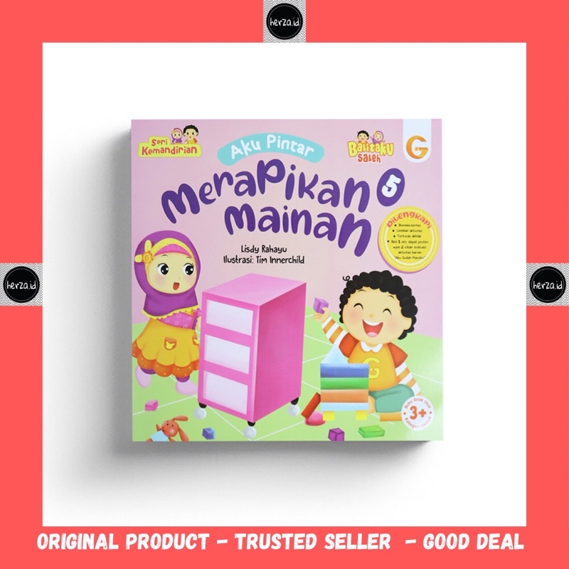 Jual Aku Bisa Merapikan Mainan (seri belajar mandiri/kemandirian)Gema ...