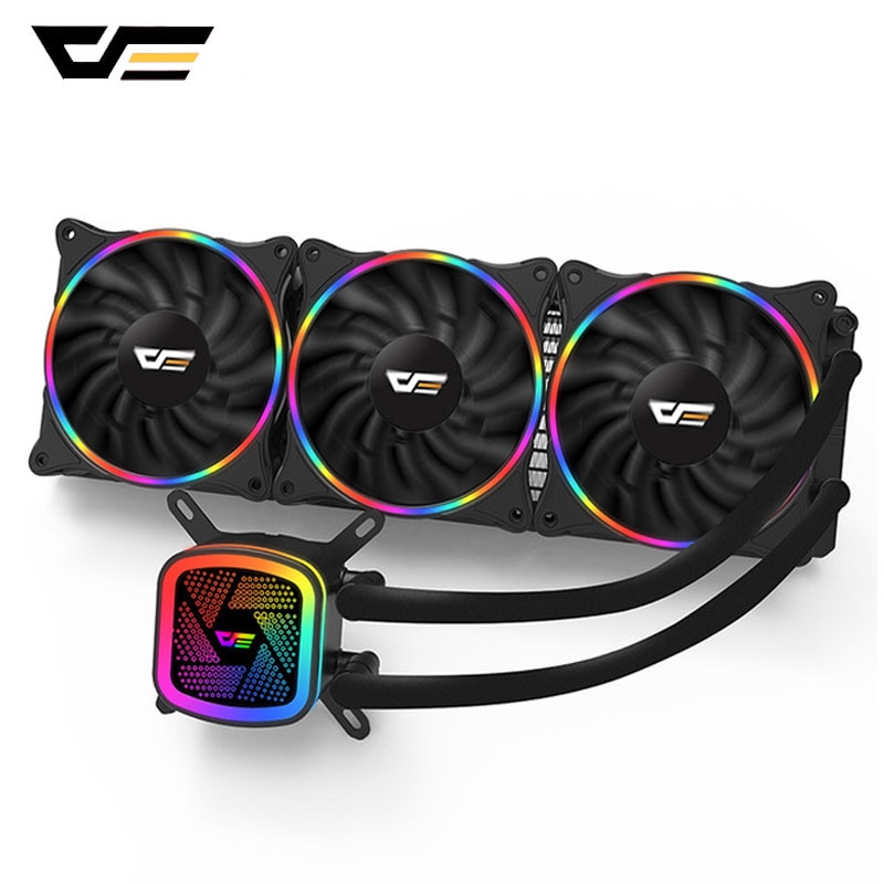 Jual PREORDER darkFlash Water Cooling PC Case CPU Cooler With RGB fan