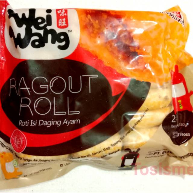 Jual WEIWANG RAGOUT ROLL ROTI ISI DAGING AYAM ISI 21PCS ENAK DAN MURAH ...