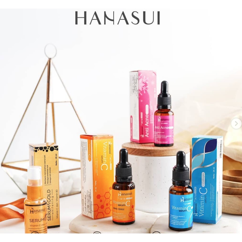 Jual HANASUI Serum Series | Vit C + Collagen | Serum Anti Acne | Serum ...