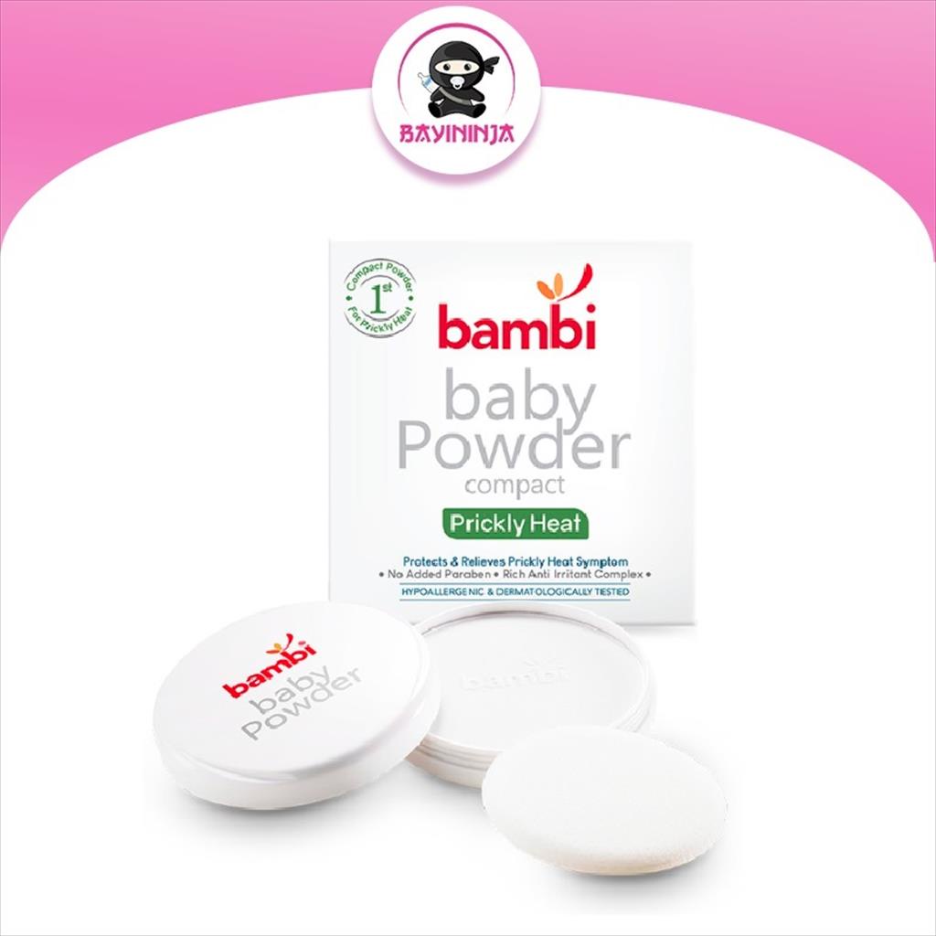 Jual BAMBI Baby Powder Compact 40 g | Shopee Indonesia