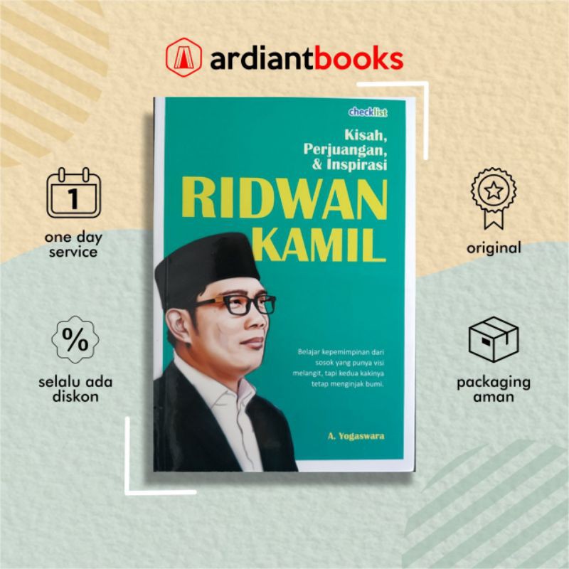 Jual Biografi Kisah Perjuangan And Inspirasi Ridwan Kamil Shopee Indonesia 5332