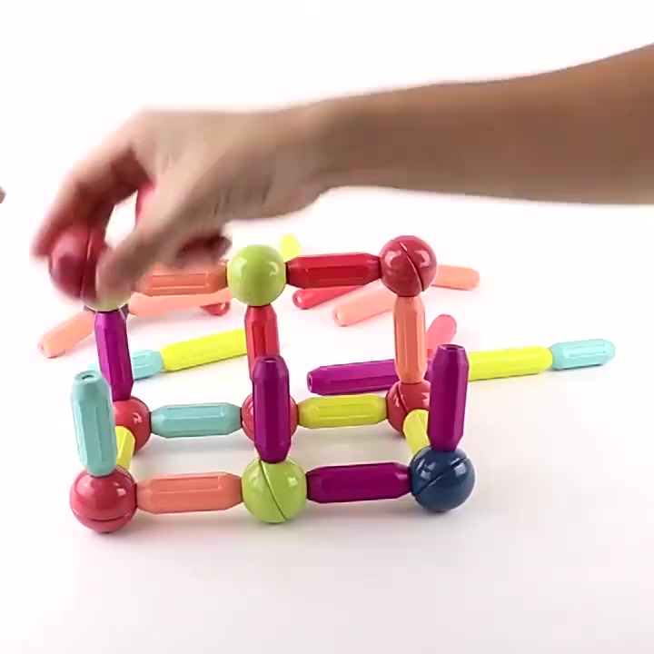Jual Building Magnet Stick Blocks Mainan Puzzle Anak Mainan Mengasah ...