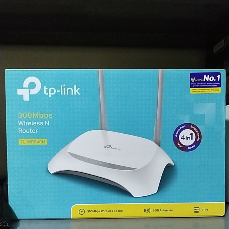 Jual TpLINK TL-WR840N Wirelless Router 300Mbps | Shopee Indonesia
