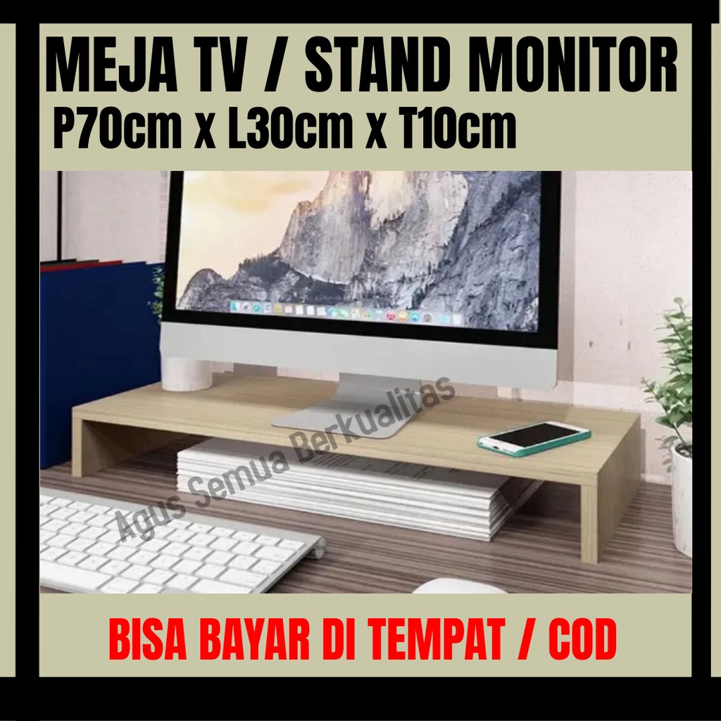 Jual Meja Tv Stand Penyangga Tatakan Dudukan Holder Laptop Rak Monitor