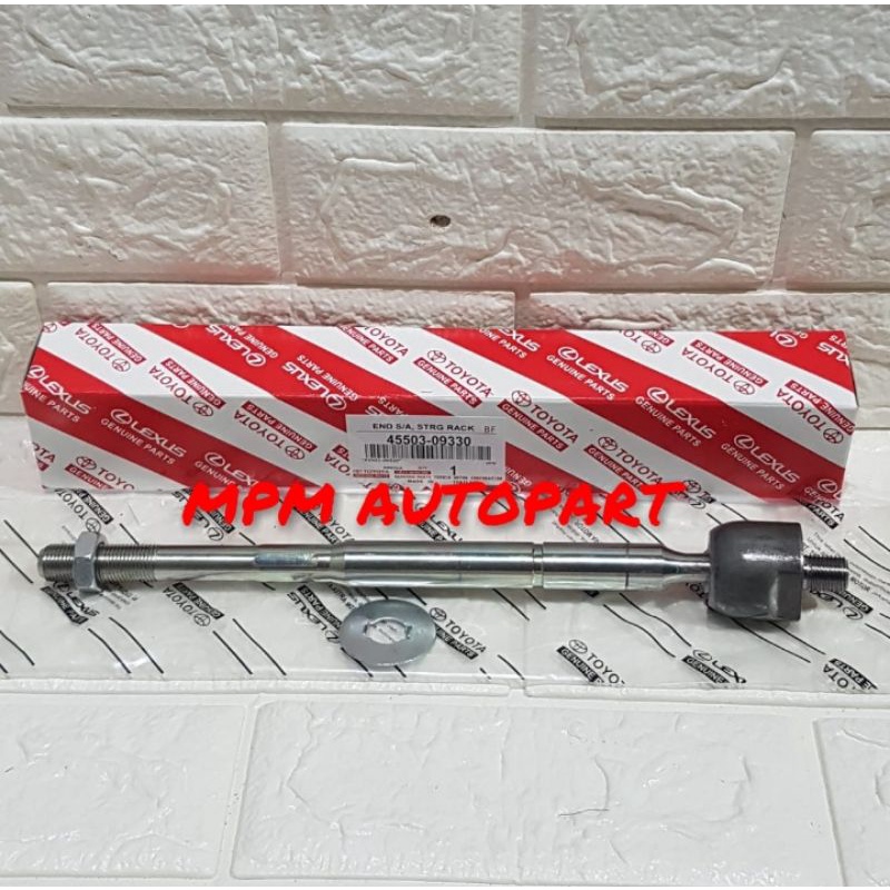 Jual long tie rod rack end inova innova fortuner hilux 45503-09330 ...
