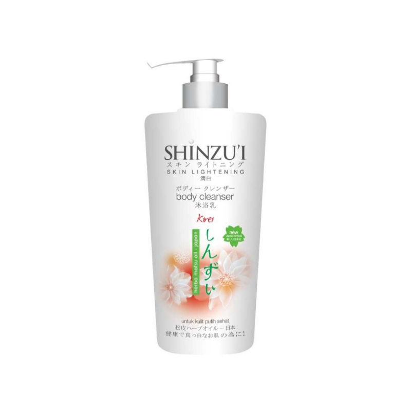 Jual shinzui skin lightening body cleanser kirei 500ml atau zen
