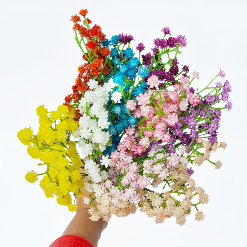 Jual Bunga Dekorasi Babybreath Artificial Flower Penghias Ruangan ...