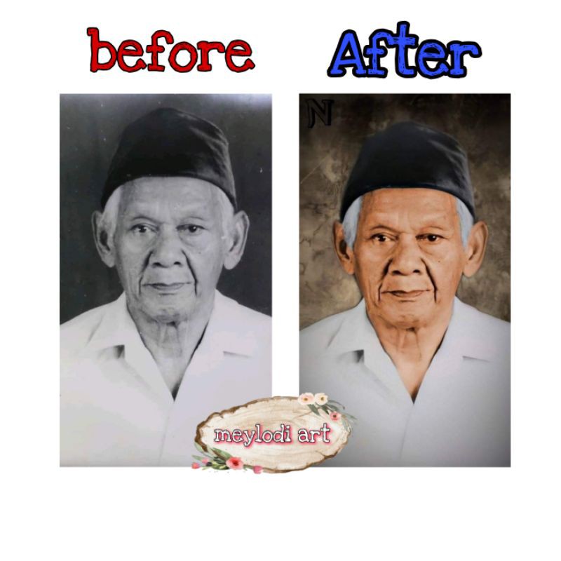 Jual PERBAIKAN FOTO JADUL RUSAK || RESTORASI FOTO LAMA, RUSAK | Shopee