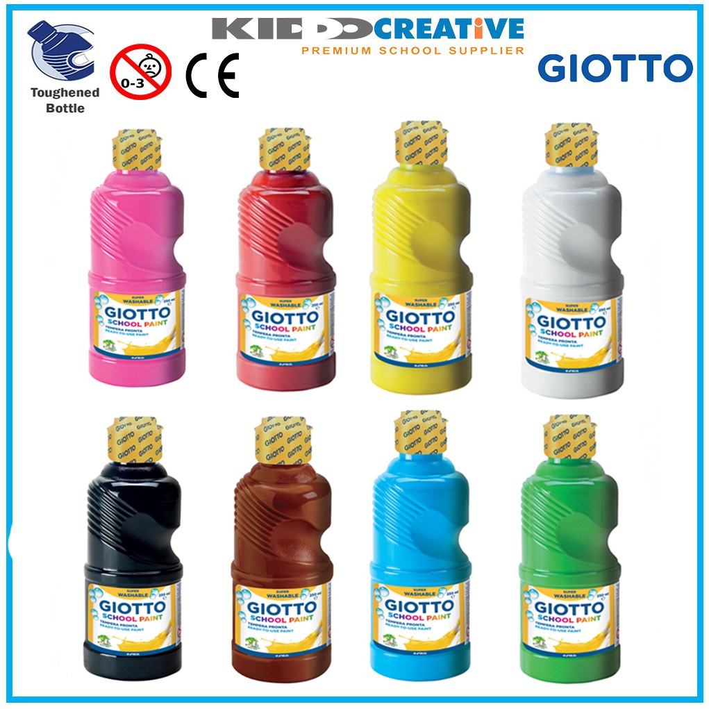 Jual GIOTTO SCHOOL PAINT 250 ML Shopee Indonesia