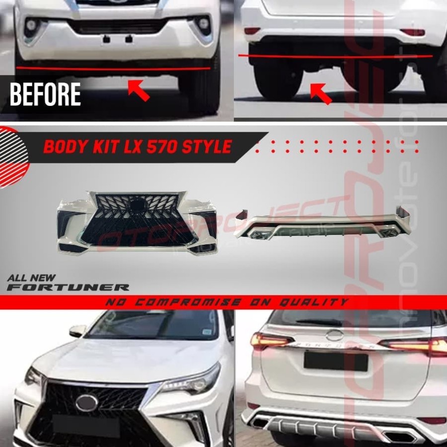 Jual Body Kit Body Kit All New Fortuner Style Lexus F R