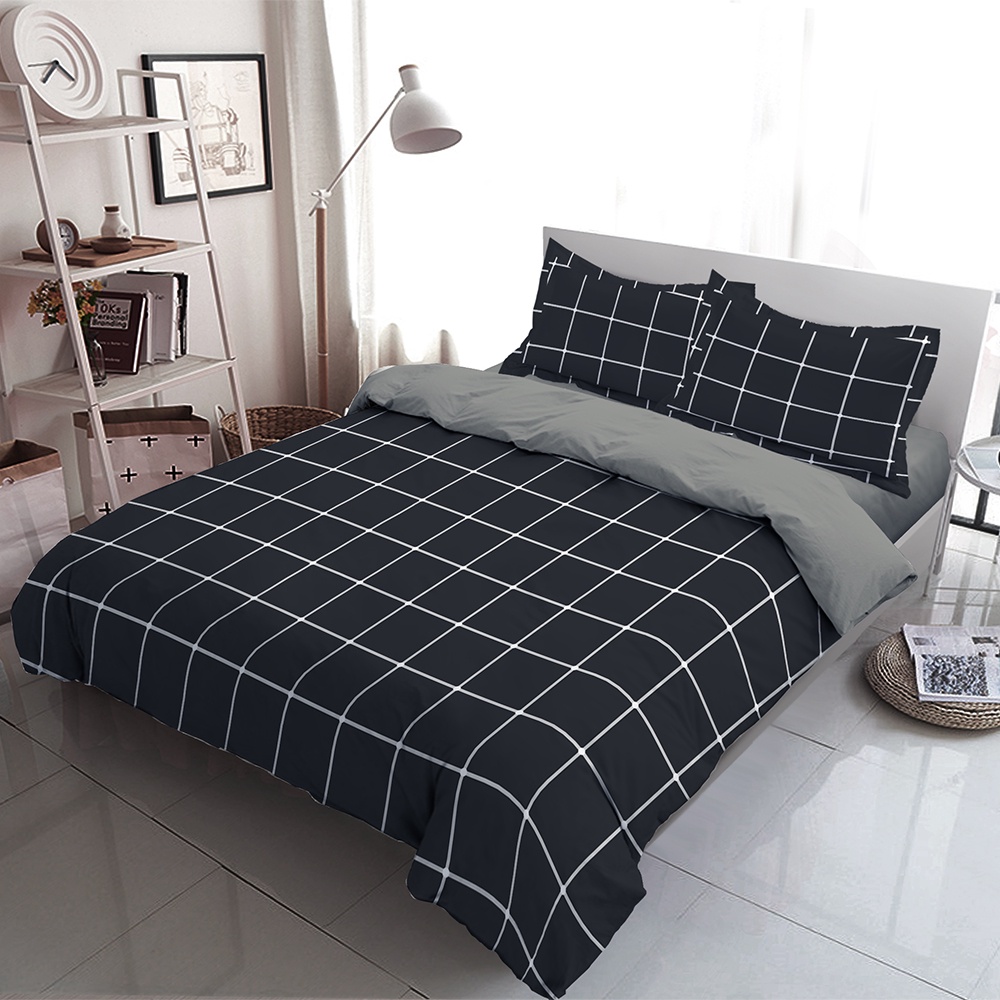 Jual Kintakun Bed Cover Set Seprai 180x200 King Minimalis Special ...