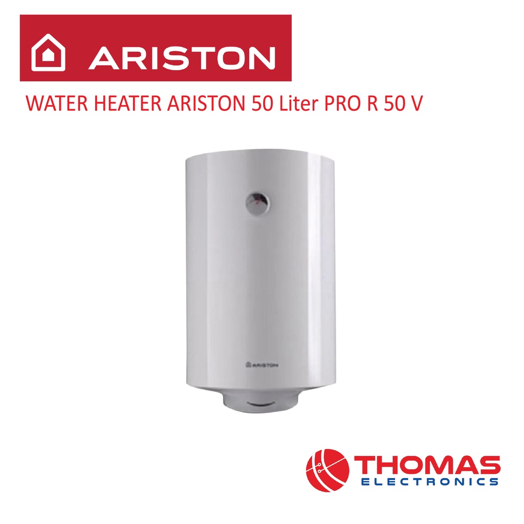 Jual Water Heater Pemanas Air ARISTON 50 Liter PRO R 50 V | Shopee ...